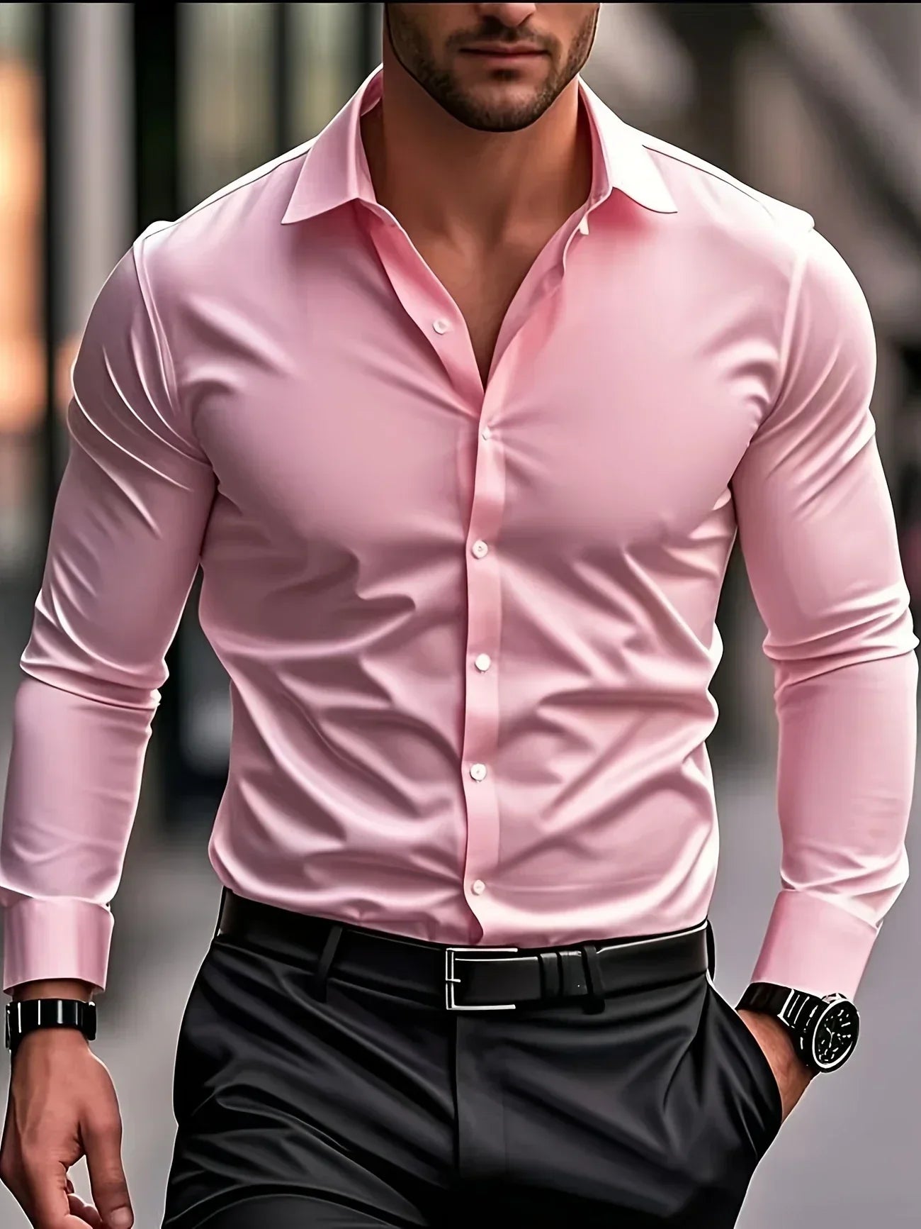 RUPERT-JAMES™ | LONG-SLEEVE BUTTONED SHIRT