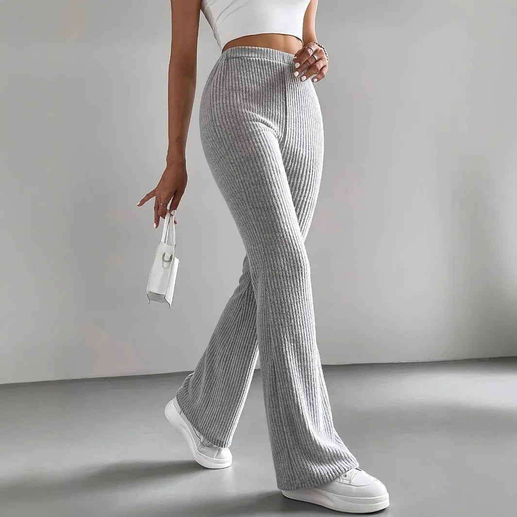SOPHIA RIBBED KNIT PANTS