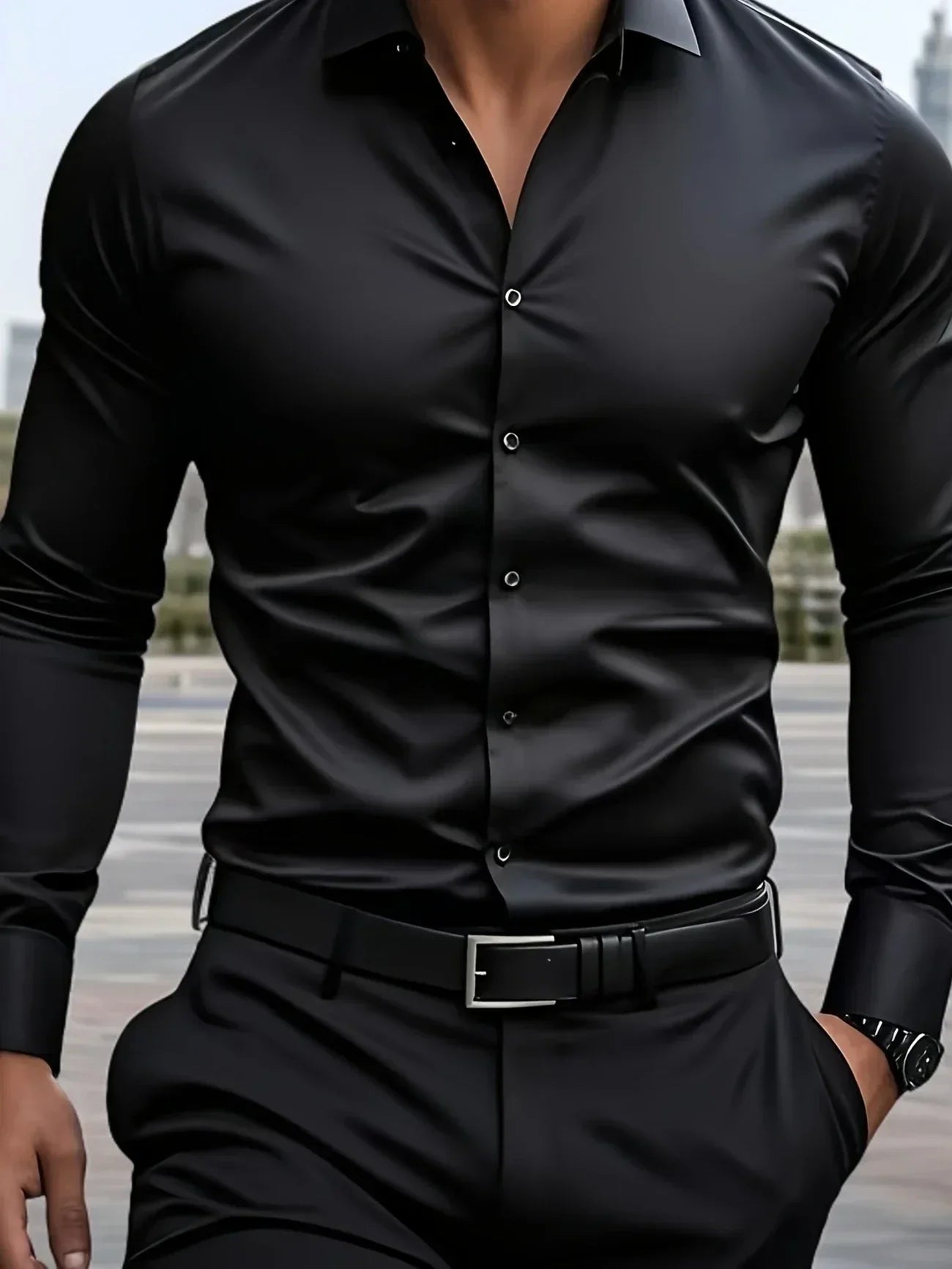 RUPERT-JAMES™ | LONG-SLEEVE BUTTONED SHIRT