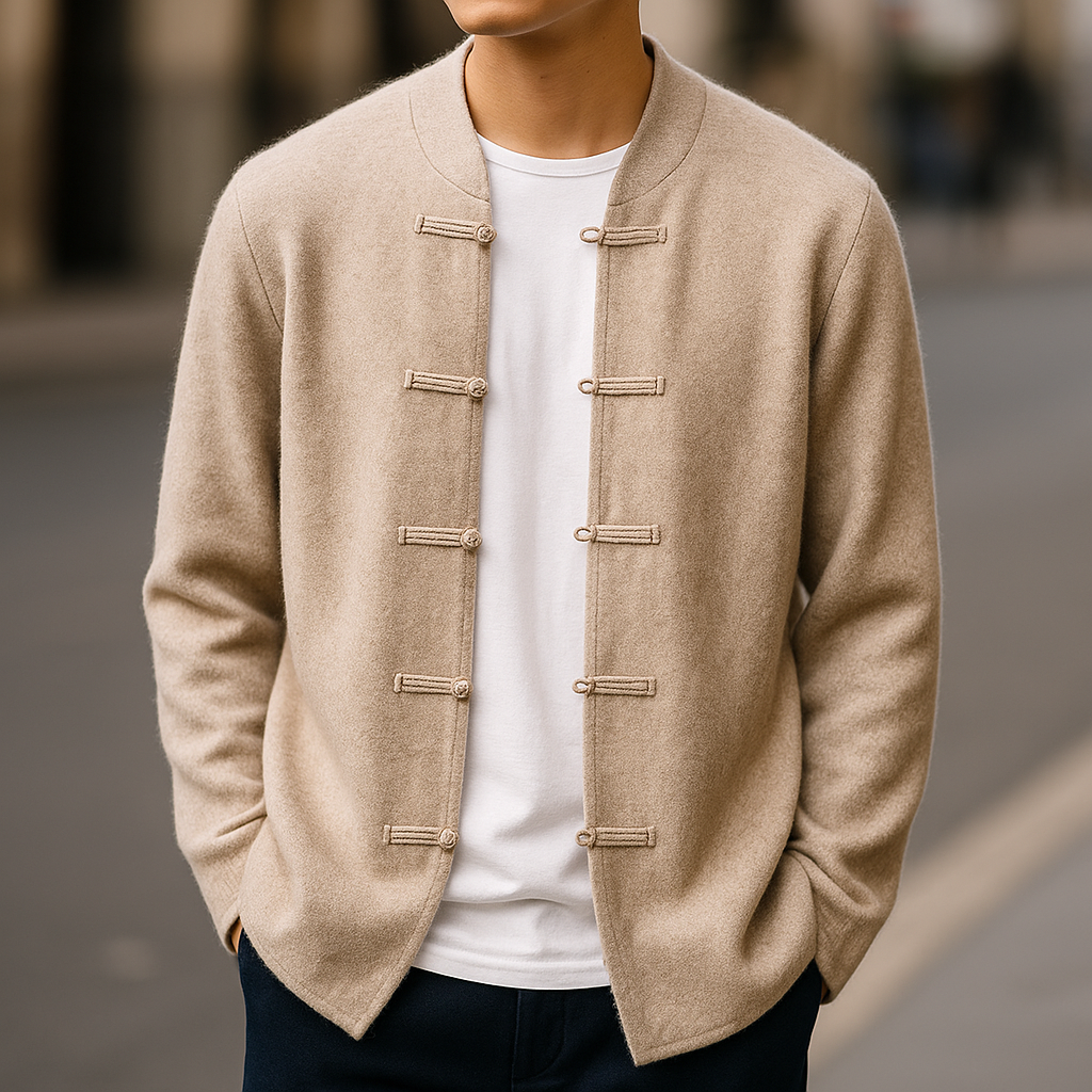 LEON CASHMERE CARDIGAN