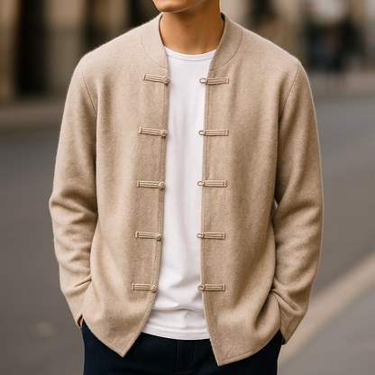 LEON CASHMERE CARDIGAN