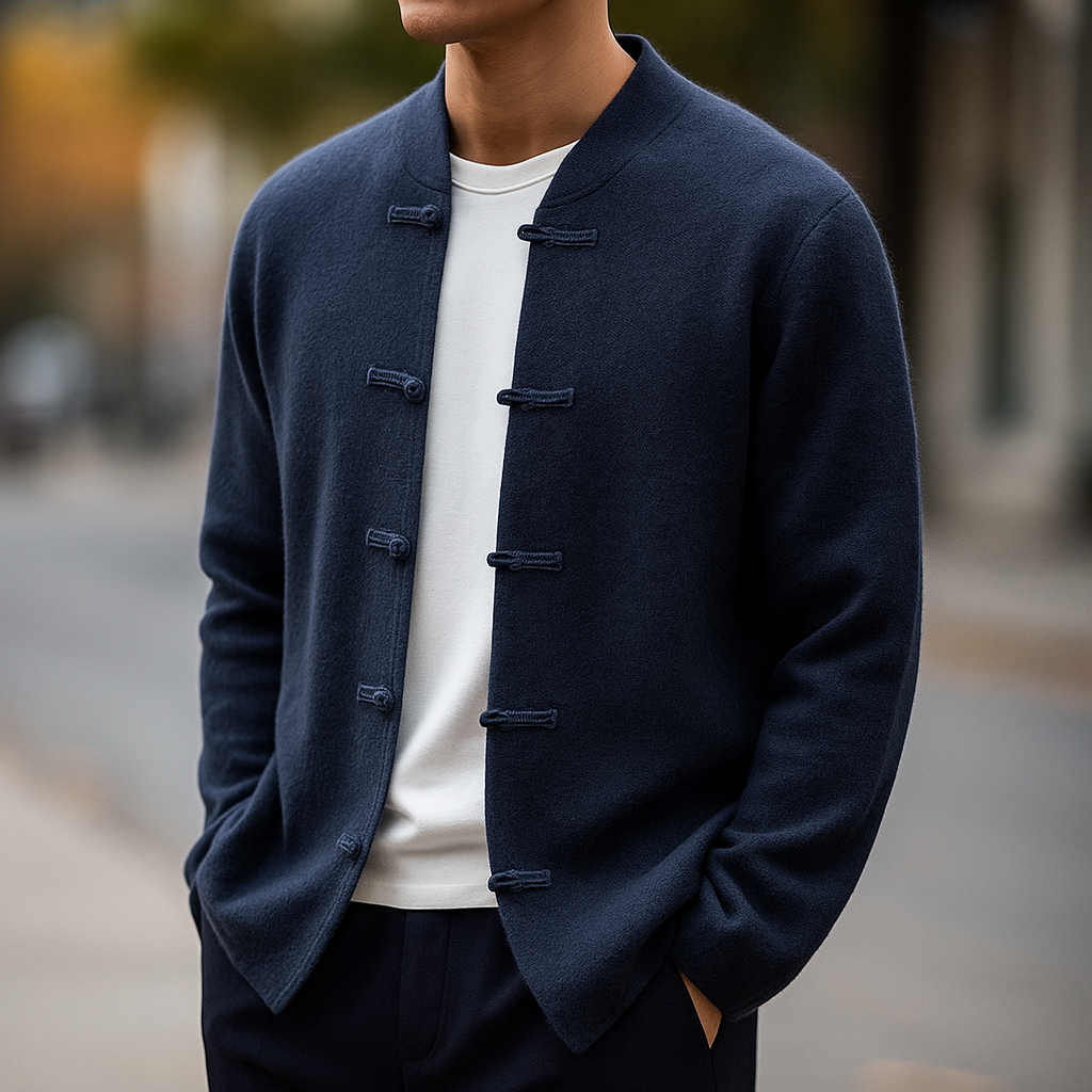 LEON CASHMERE CARDIGAN