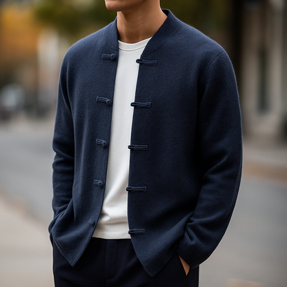 LEON CASHMERE CARDIGAN