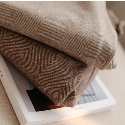 HARROW PURE WOOL SLIM TROUSERS