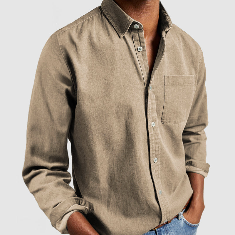 GENTLEMAN CASUAL COTTON SHIRT