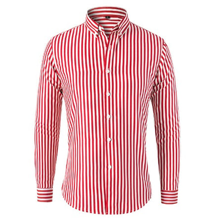 HARRISON CONFIDENCE STRIPED SHIRT
