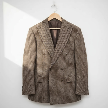 LÉON VOSS DOUBLE-BREASTED BLAZER