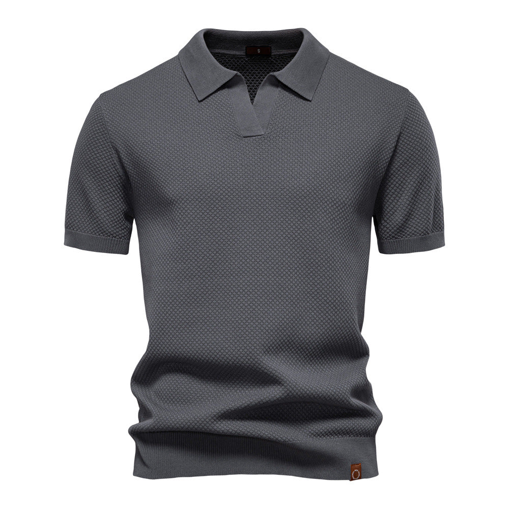 ULRICH TEXTURED POLO SHIRT