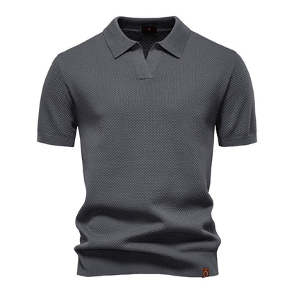 ULRICH TEXTURED POLO SHIRT