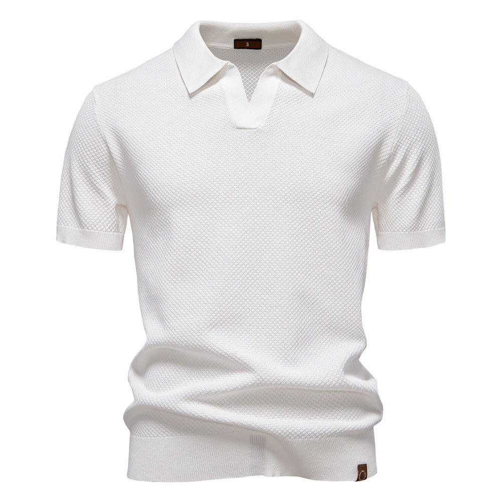 ULRICH TEXTURED POLO SHIRT