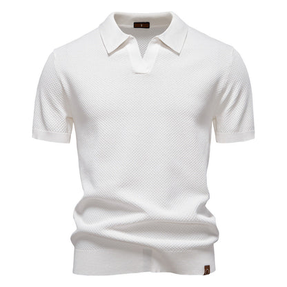 ULRICH TEXTURED POLO SHIRT