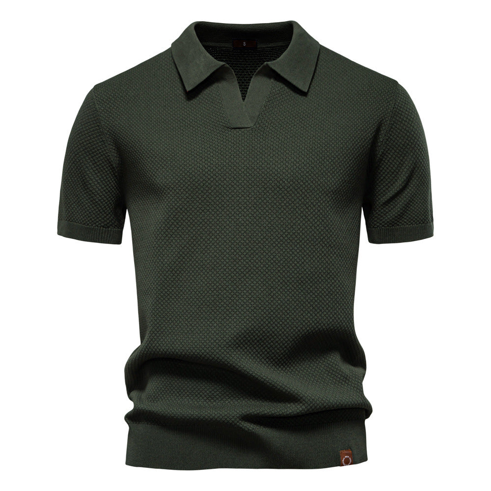 ULRICH TEXTURED POLO SHIRT