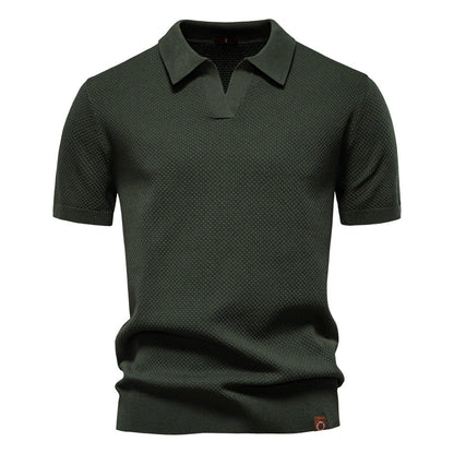 ULRICH TEXTURED POLO SHIRT