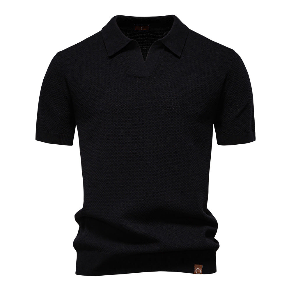 ULRICH TEXTURED POLO SHIRT