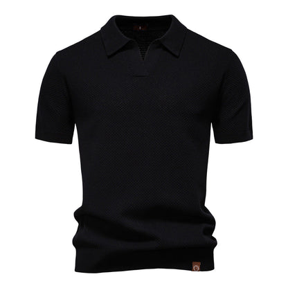 ULRICH TEXTURED POLO SHIRT