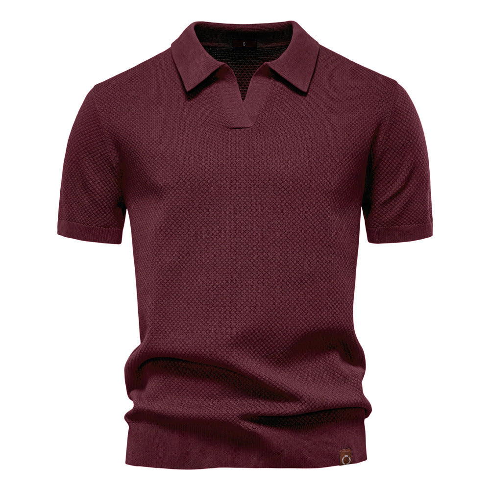 ULRICH TEXTURED POLO SHIRT