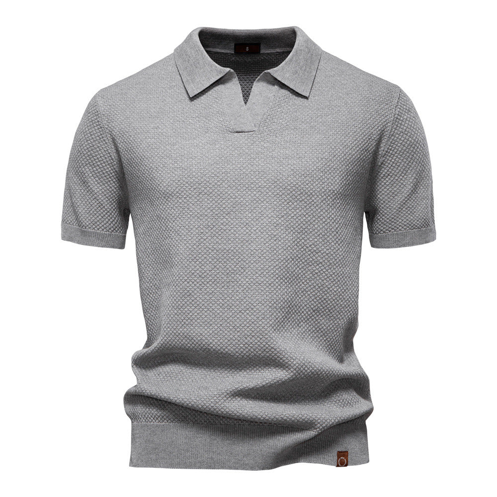 ULRICH TEXTURED POLO SHIRT
