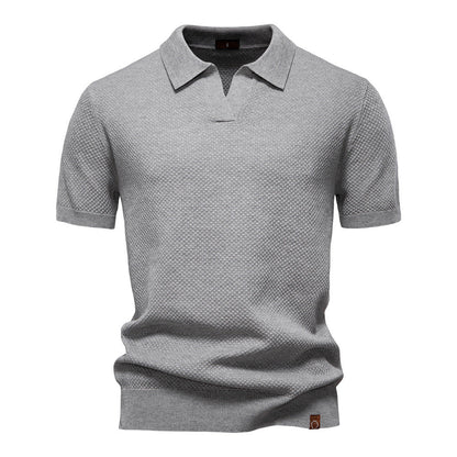 ULRICH TEXTURED POLO SHIRT