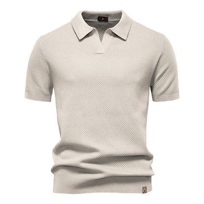 ULRICH TEXTURED POLO SHIRT