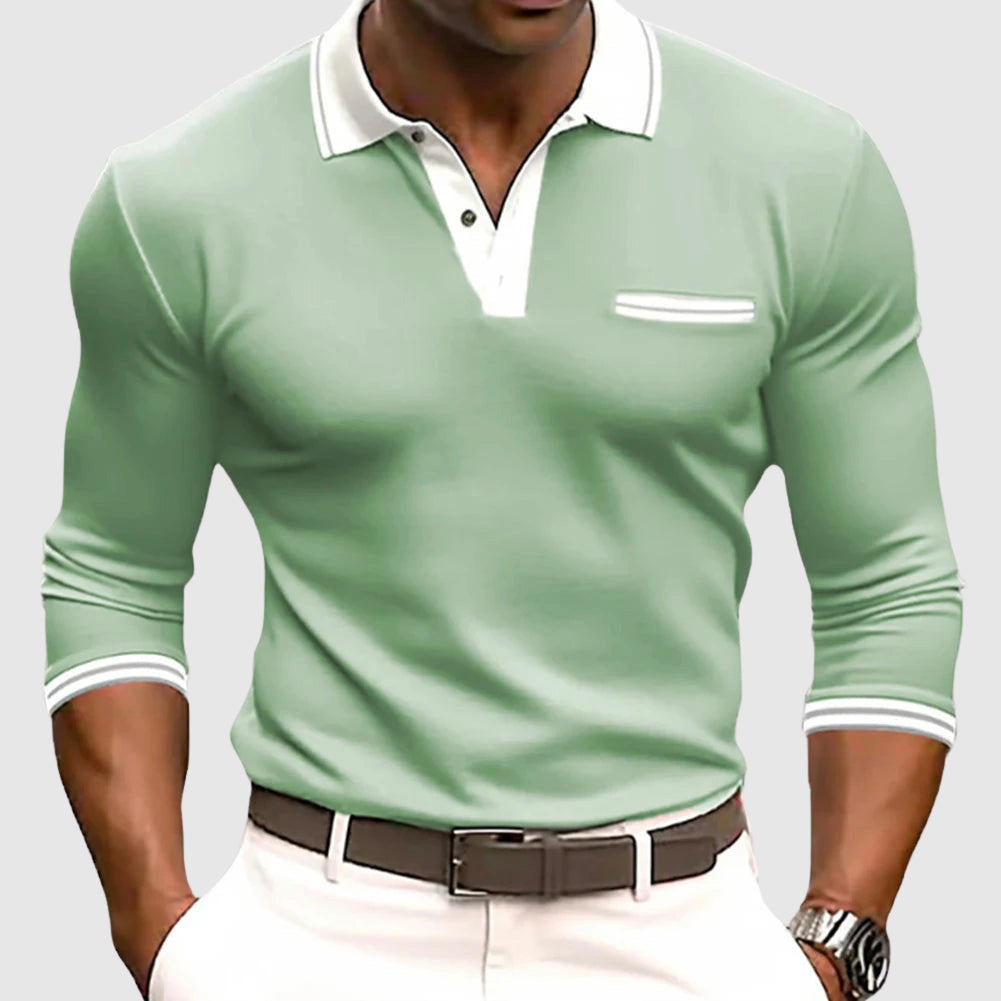 REGINALD™ | SHIRT WITH ELEGANT CONTRAST DETAILING