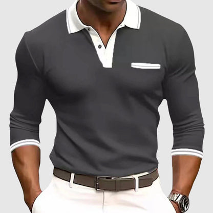 REGINALD™ | SHIRT WITH ELEGANT CONTRAST DETAILING