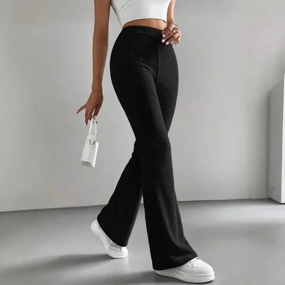 SOPHIA RIBBED KNIT PANTS