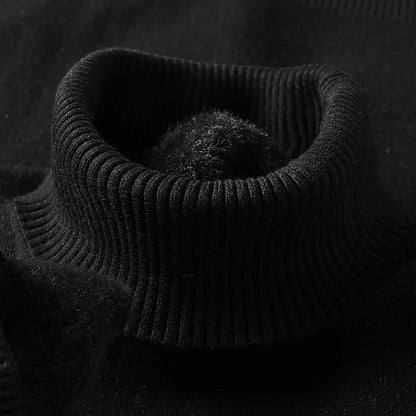 SAVONI WOOL ROLL-NECK JUMPER