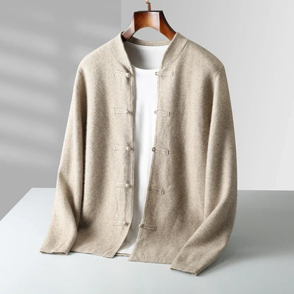 LEON CASHMERE CARDIGAN