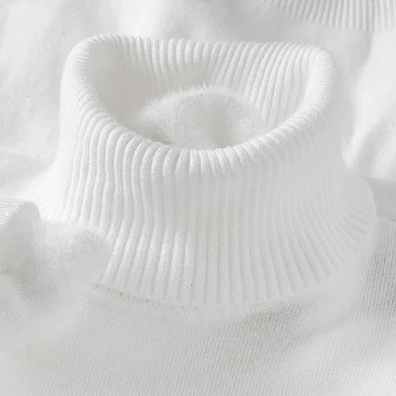 SAVONI WOOL ROLL-NECK JUMPER