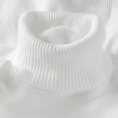 SAVONI WOOL ROLL-NECK JUMPER