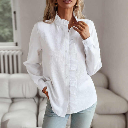 ROSELINA – EMBROIDERED LONG-SLEEVE BLOUSE